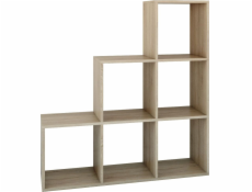 Topeshop STEP SONOMA 3X3 living room bookcase