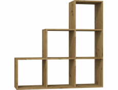 Topeshop STEP ARTISAN 3X3 living room bookcase