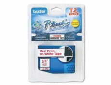 Brother labelling tape TZ-242 white/red 18 mm