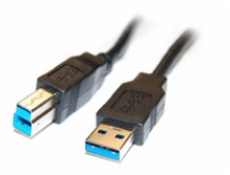 PREMIUMCORD Kabel USB3.0 propojovací A-B, Super-speed 5Gbps, 2m