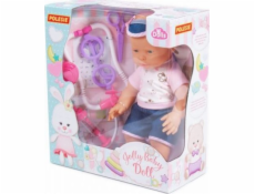 Veselé dieťa 35 cm so sadou lekára