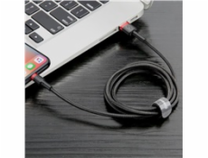 Lightning USB Cable Baseus Cafule 1.5A 2m (black & red)