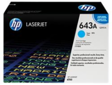 HP 643A Cyan LJ Toner Cart, 10 000s tr, Q5951A