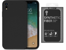 Nillkin Synthetic Fiber Ochranný Zadný Kryt Carbon pre Apple iPhone XR black