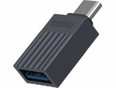 Rapoo USB-C Adapter grau USB-C auf USB-A