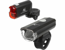 Maclean Energy MCE312 Led osvetlenie na bicykel predný + zadný