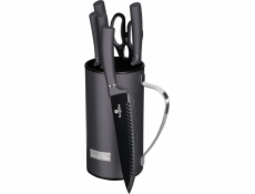 BerlingerHaus sada nožov v stojane 7ks BH-2600 Carbon PRO