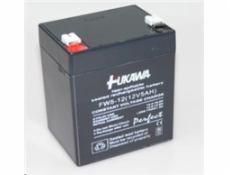 Batérie FUKAWA FW 5-12 (12V/5Ah - Faston 250) SLA batérie
