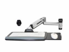 ERGOTRON LX Sit-Stand Keyboard Arm, POLISHED, flexibilní držák na zeď pro klávesnici a myš