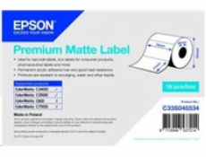 Premium Matte Label, 76mm x 51mm, 650 labels, objednávat lze jen po 18 ks!!!