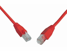 SOLARIX patch kabel CAT5E SFTP PVC 3m červený