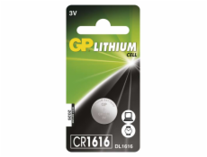 GP lithiová baterie 3V CR1616 1ks blistr