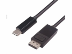 PremiumCord Převodník kabel 2m USB3.1 na DisplayPort, rozlišení 4K*2K@30Hz