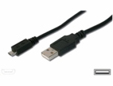 PremiumCord Kabel micro USB 2.0, A-B 20cm