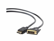 Kabel GEMBIRD DisplayPort na DVI, M/M, 1m