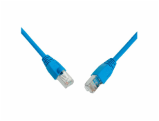 SOLARIX patch kabel CAT5E SFTP PVC 20m modrý