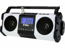 Rádio Eltra Maja s digitálním laděním, USB, funkcí diktafonu, bílá a černá