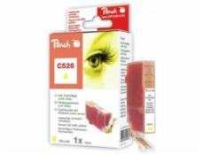 PEACH kompatibilní cartridge Canon CLI-526Y, Yellow, 10 ml