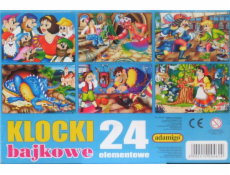 Klocki obrazkowe 24 elementy