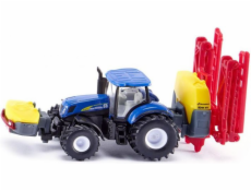 Traktor New Holland z opryskiwaczom