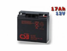 CSB Pb záložný akumulátor VRLA AGM 12V/17Ah (GP12170)