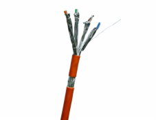 DATACOM S/FTP drát CAT7  LSOH  300m oranžový