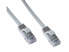 DATACOM Patch cord UTP CAT6 3m šedý FLAT plochý