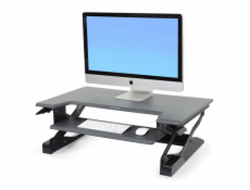 ERGOTRON WorkFit-T, Sit-Stand Desktop Workstation (black), pracovní plocha na stůl k stání i sezení