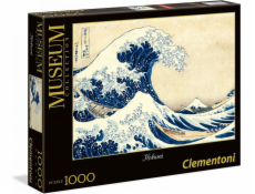 
 Clementoni Museum Collection - Hokusai: The Great Wave - puzzle - 1000 dielikov