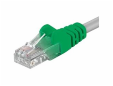 PremiumCord Patch kabel Cat5E UTP, délka 10m, křížený, šedá PremiumCord Patch kabel Cat5E UTP, délka 10m, křížený, šedá