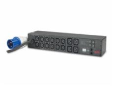 APC Rack PDU, Metered, 2U, 32A, 230V, IEC309 32A 2P+E -> (12) C13S & (4) C19 