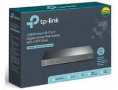 TP-Link TL-SG2210P [Gigabitový switch JetStream s 8 porty, Smart PoE a dvěma SFP sloty]