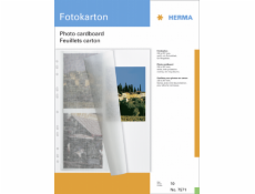 Herma Photo Cardboard white 10 Sheets                   7571