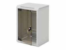 10  rack jednodílný 9U/260 TRITON šedý plech.dveře