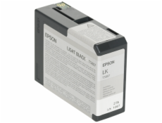 Epson ink cartridge light black T 580  80 ml              T 5807