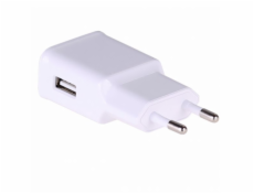 TRX Akyga AK-CH-11 USB nabíječka 220V/ 5V/ 2A/ 10W/ Quick Charge 3.0/ bílá