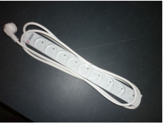 Maxbert PDU, 16A/230V, 1x16A CEE7, 9xCEE7, 3m přív