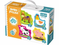 Trefl Puzzle Baby Classic, Zvířátka na venkově