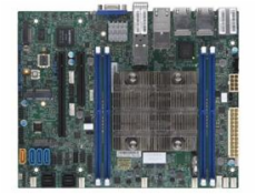 SUPERMICRO FlexATX MB Xeon D-2146NT(8C/16T),4xDDR4 RDIMM,4xSATA,2xU.2,2x PCIe 3.0 x8,x16, M.2, 8xLAN(6xRJ45,2xSFP+),IPMI