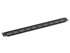 TRITON 19  záslepka 1U perforovaná oválem 36 x 6 mm, černá