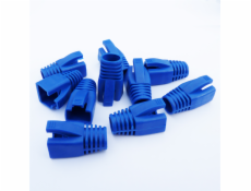 DATACOM krytka pro RJ45 (CAT6A,CAT7) modrý (10ks)