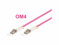 Optický patch kabel duplex LC-LC 50/125 MM 7m OM4