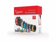 GEMBIRD Tisková struna (filament) PLA, 1,75mm, 1kg, fluorescentní, červená