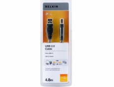 BELKIN USB 2.0 kabel A-B, řada standard, 4.8 m