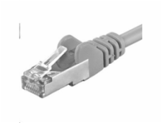 Premiumcord Patch kabel Cat6a S-FTP, AWG 26/7, délka 30m šedá