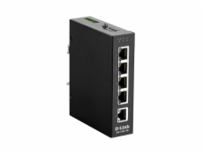 D-Link DIS-100G-5W 5 Port Unmanaged Switch with 5 x 10/100/1000BaseT(X) ports