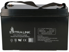 Extralink AKUMULATOR BATTERY ACCUMULATOR AGM 12V 100AH - Battéria Sealed Lead Acid (VRLA)