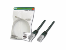 Digitus Patch Cable, UTP, CAT 5e, AWG 26/7, měď, černý 1m
