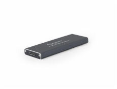 GEMBIRD externí box pro M.2 disky, USB 3.0, hliník, černá