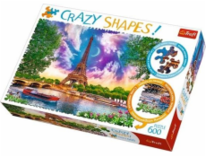 Trefl Puzzle 600 Elements Crazy Shapes - Heaven Over Paris